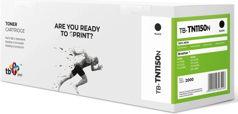 Toner for Brother HL-L1240W printer TB-TN1150N black - 1 piece