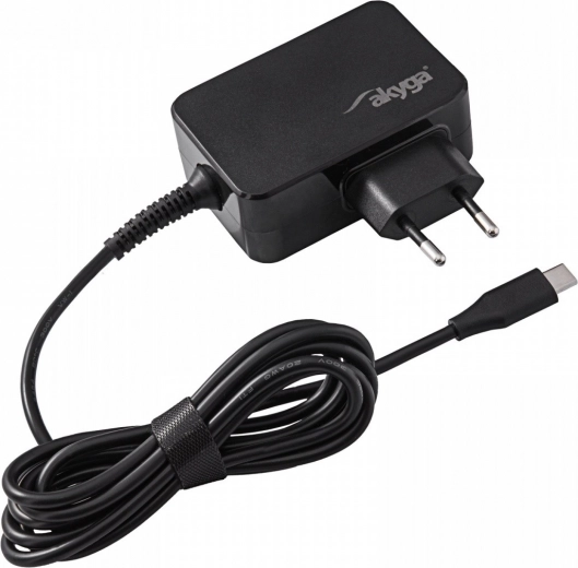 USB-C Charger 65W Akyga with Power Delivery 3.0