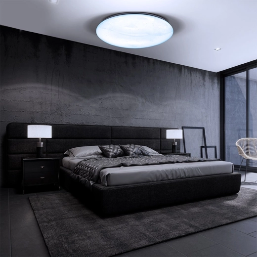 Modern round interior design