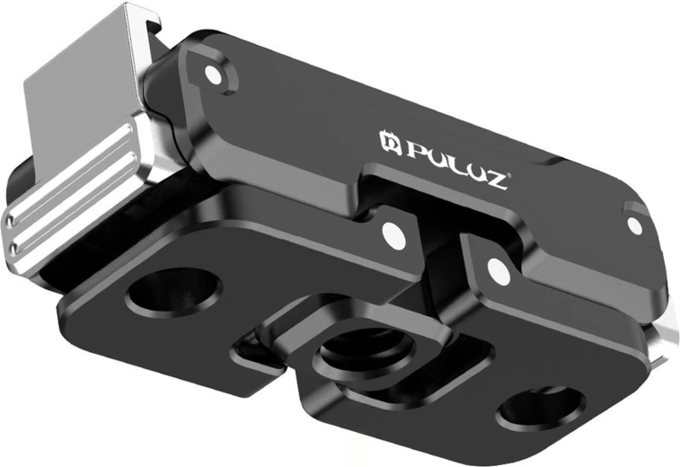PULUZ magnetinis metalinis greito atleidimo laikiklis DJI OSMO Nano – juodas