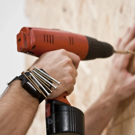 Practical helper when drilling