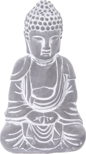 Concrete Buddha Decoration 12 × 9 × 19 cm