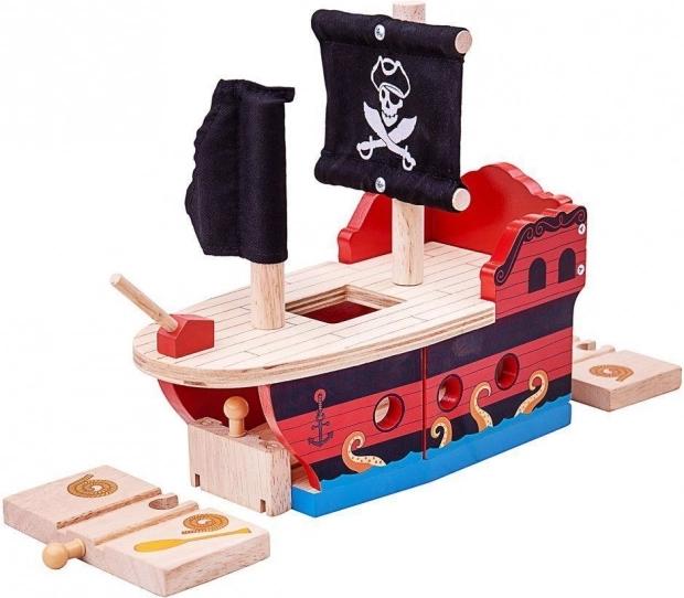 Piratų galerija Bigjigs Rail