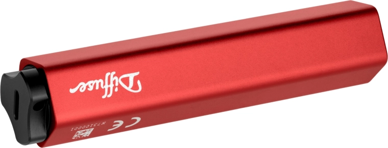 Kišeninis žibintuvėlis OLIGHT Diffuse Red 700 lm, USB‑C, 14500
