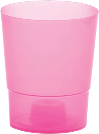 COUBI ORCHID orchid pot, 12.5 cm, transparent pink