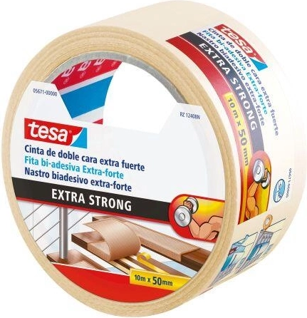 Carpet tape 50 mm × 10 m, strong adhesive Tesa