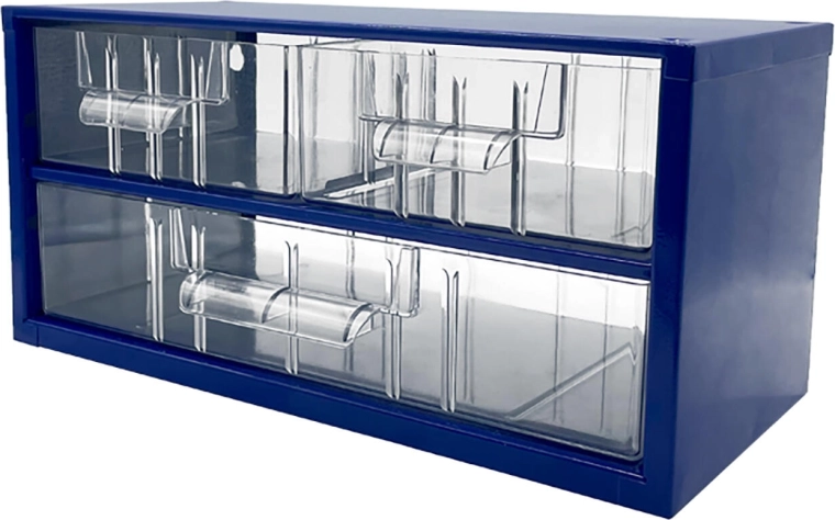 Metalinis organizatorius su stalčiais 30,5 × 15 × 15,5 cm – TOKOZ