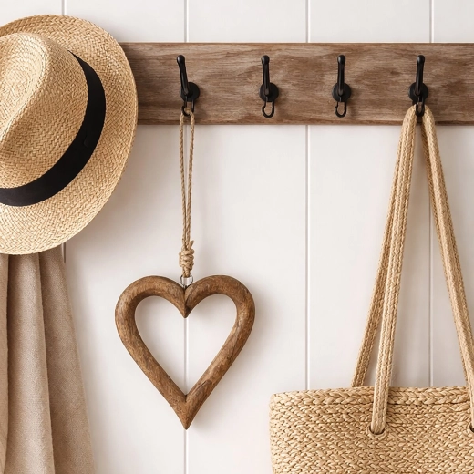 Compact decoration for interiors and sheltered outdoor spaces