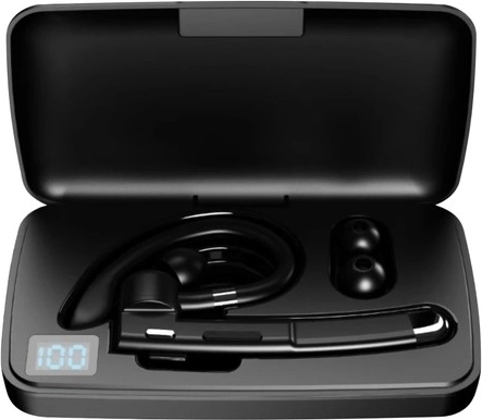 Charging case with power bank and display