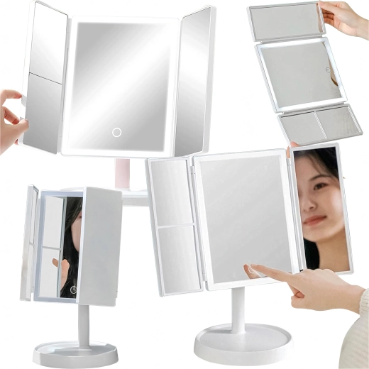 Platus vaizdas dėl trijų panelių