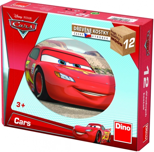 Dino medinės kaladėlės – Cars filmo automobilių pasaulis