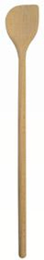 Round spoon with corner 35 cm made of beech wood