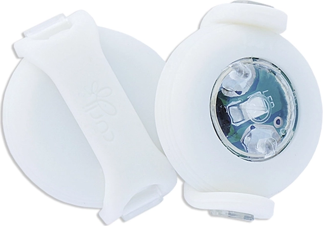Curli Luumi LED saugos šviesos įtaisas antkakliui, juodas