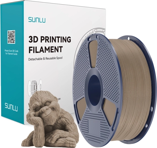 Sunlu Wood filament for pro 3D printing (wood effect)
