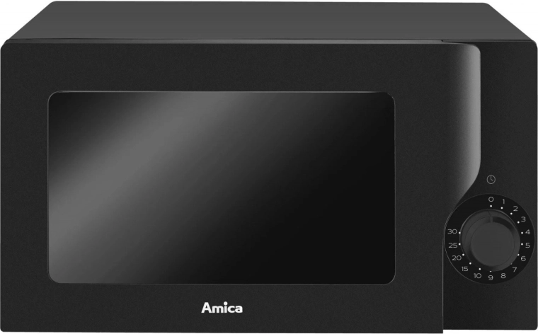 Amica microwave oven with mechanical controls