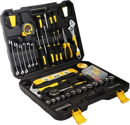 Clear case with molded compartments