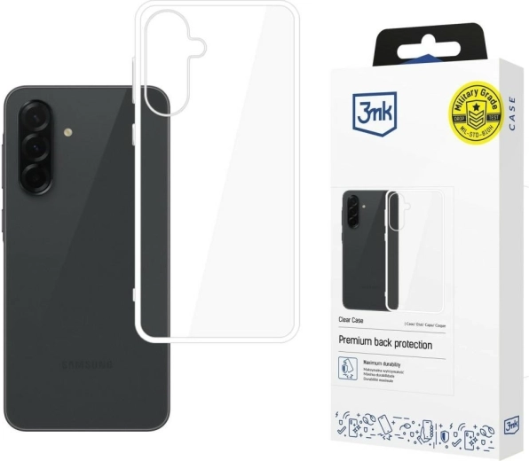 Skaidrus 3MK ClearCase dėklas, skirtas Samsung Galaxy A37 5G