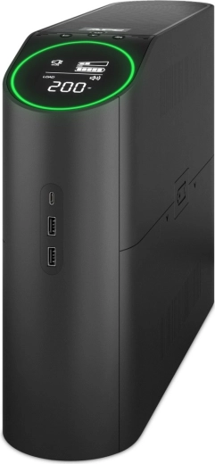 BGM2200B-GR Back-UPS Pro, 2200VA/1320W, tower, 230V, 4x Schuko, 2x IEC C13 outlets, RGB lighting, Pure Sine Wave, black