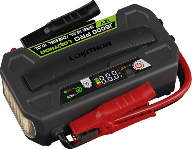 Lokithor J5000 Pro paleidimo šaltinis 5000 A (LiFePO4, 99,84 Wh)