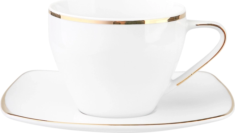 Delicate gold detailing for a festive look