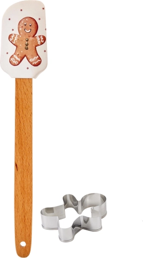 2 dalių meduolių kepimo rinkinys, dekorų mišinys