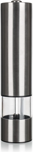 CULINARIA Tube 22.5 cm Electric Spice Grinder in Stainless Steel and Acrylic