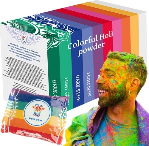 Holi Color Powder – set of 10 colors 10×100 g