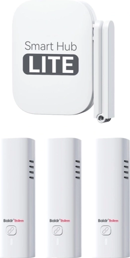 Wi‑Fi termohigrometras Baldrtherm HCS802ARF su Smart Hub LITE