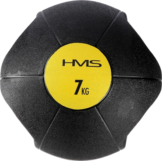HMS medicinball su rankenomis 7 kg