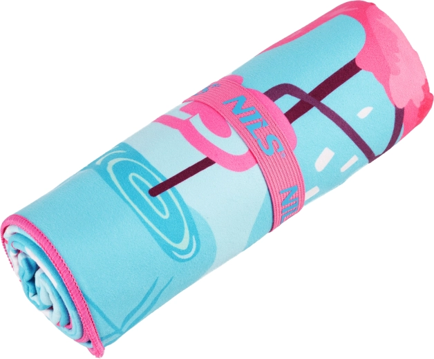 Compact roll-up with elastic strap