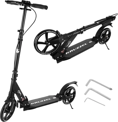 Folding design and adjustable handlebars