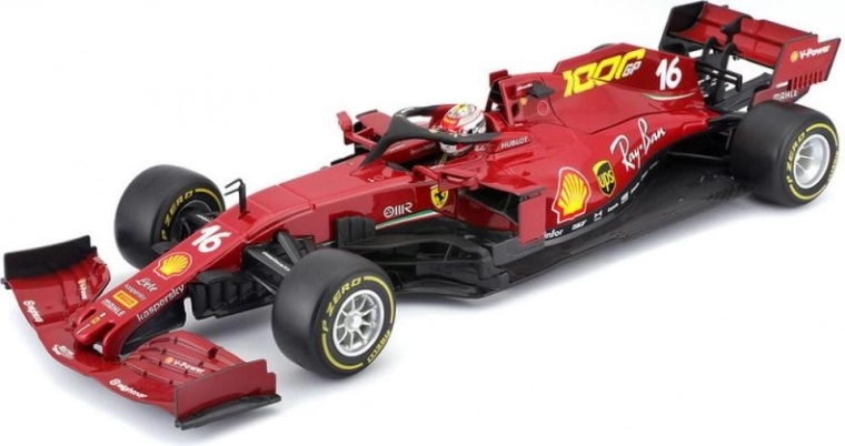 BBURAGO FERRARI SF1000 F1 2020 #16 Charles Leclerc 1:18 – Austrijos Didysis prizas