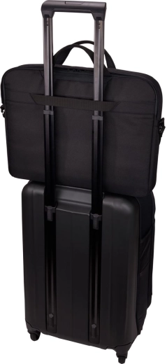 Ready for travel with a suitcase