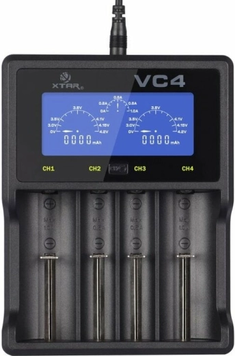 XTAR VC4 keturių kanalų išmanusis USB įkroviklis
