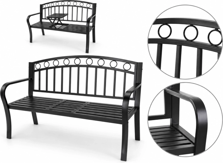 Decorative backrest and comfortable armrests
