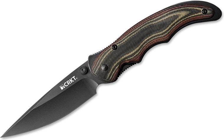 CRKT Endorser Black G10 Folding Knife 8.1 cm