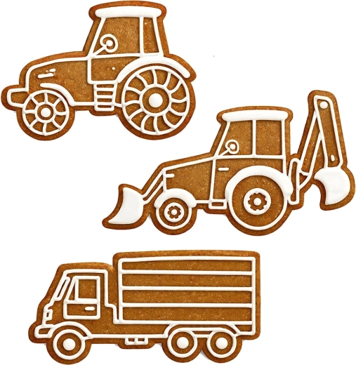Statybų motyvas: transporto priemonės smagiam kepimui
