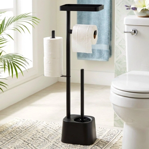 Everything you need by the toilet in one place