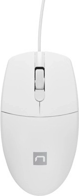 Natec Ruff 2 white wired mouse 1000 DPI