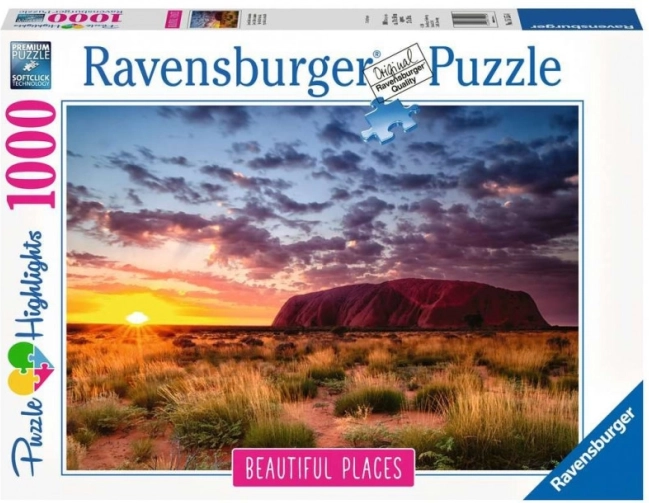 Dėlionė 1000 dalių Ayers Rock Australija