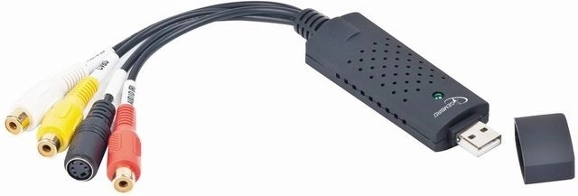 Vaizdo įrašymo įrenginys UVG-002 iš Composite ir S-Video į USB