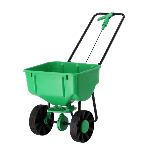 Large 27 L hopper for fewer refills
