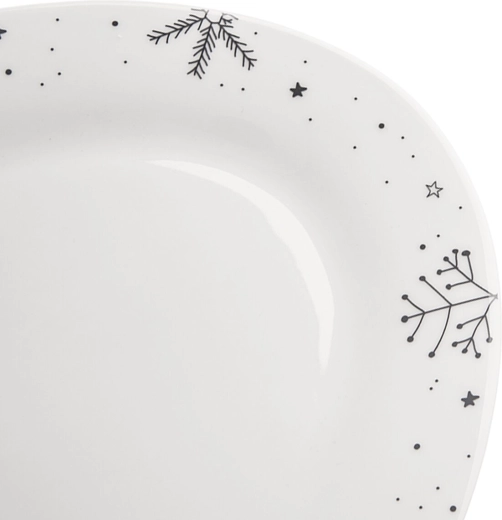 Delicate winter “Snowflake” decor for festive table settings
