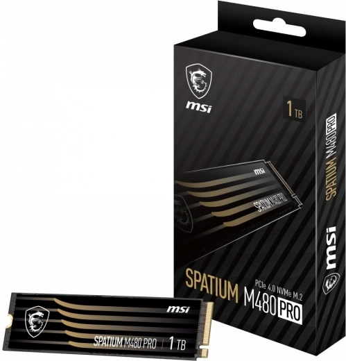 High-Speed SSD MSI SPATIUM M480 PRO 1TB