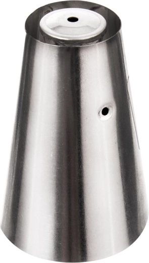 Tin-plated pastry decorating tip (fine piping)