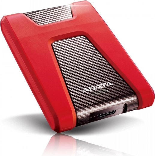 External Hard Drive ADATA HD650 2TB 2.5" USB 3.1 – Red
