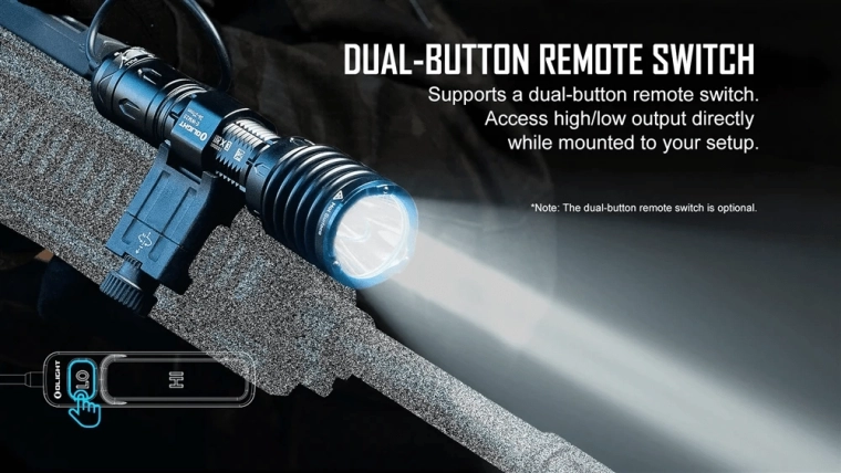 Olight sROD‑7 remote switch for JAVELOT 2, WARRIOR 3 and WARRIOR X3