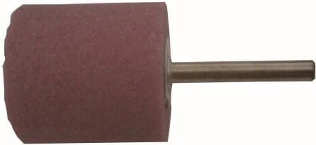Abrasive cylindrical mounted point 40 × 40 mm, grit 46
