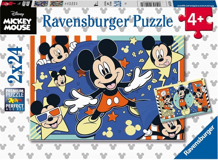 Ravensburger puzzle Mickey Mouse 2x24 pieces
