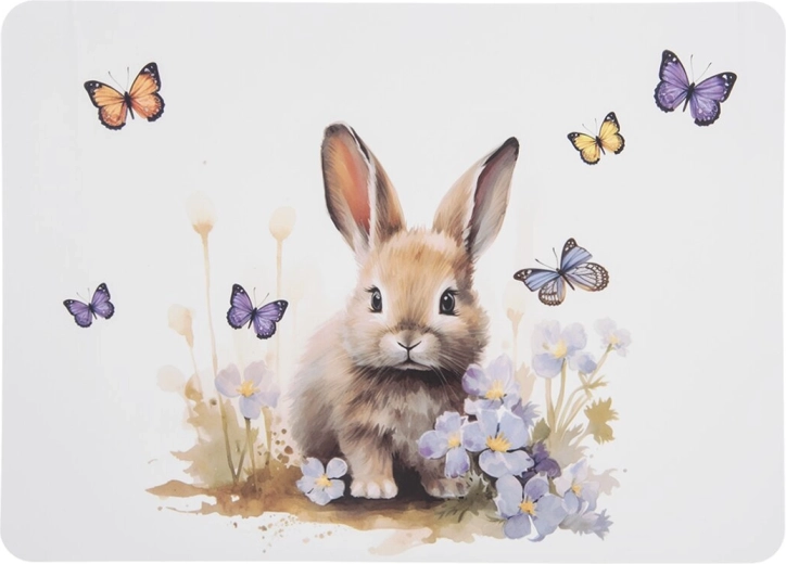 Stalo padėkliukas UH Pavasaris kiškis 35 × 25 cm